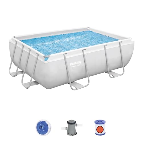 Bestway Power Steel Pools-Rechteck, Mehrfarbig