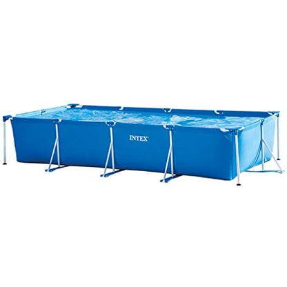 Intex Rectangular Frame Pool - Aufstellpool - 450 x 220 x 84 cm & Steinbach Filteranlage Active Balls+, Umwälzleistung 3,8 m³/h, Anschluss Ø 32/38