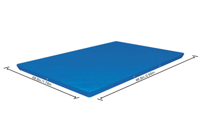 Bestway Frame Pool Deluxe Splash Jr. - Steel Pro, 259 x 170 x 61 cm, blau