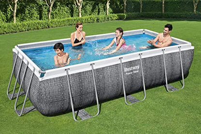 Bestway Power Steel Rectangular Pool Set 404 x 201 x 100 cm
