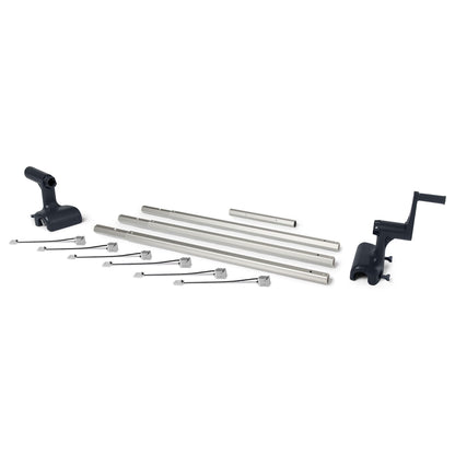 Intex 26374NP – Aufstellpool Ultra XTR Frame Rechteckig, Filterpumpe 10500 L/h, Leiter, Bodenplane und Abdeckplane, 54368 L, Stahl und PVC, Grau