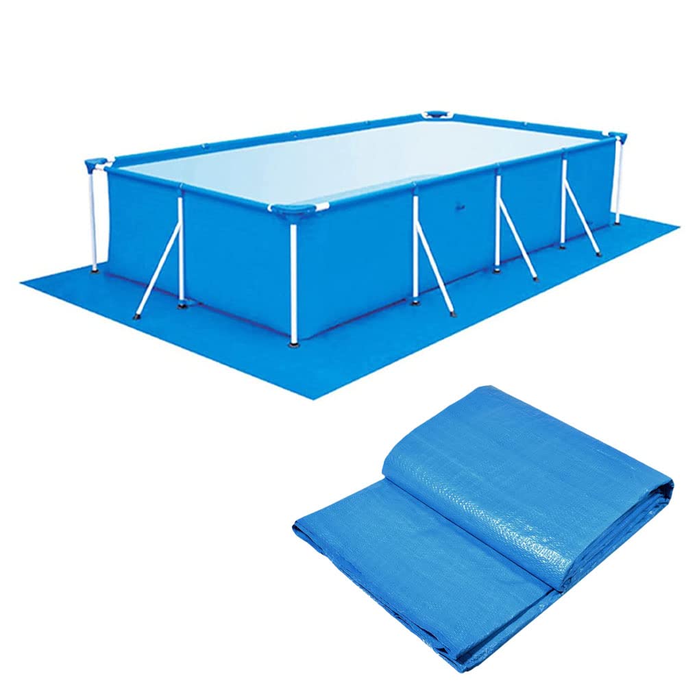 Freistehender Pool, 404 x 201 x 100 cm, Bestway Rechteckig, Power Steel Rohrpool