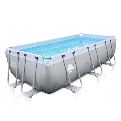 Bestway Power Steel Rectangular Pool Set 404 x 201 x 100 cm