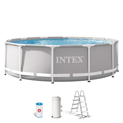 Intex Schwimmbecken Pool Ø 366 x 99 cm Frame Pool Set Prism Rondo 26716
