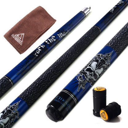 Carbon Fiber Pool Cue Stick 10.5mm/11.8mm/12.5mm,Low Deflection Pool Stick with Rare Wood Butt,Professional Cue Stick with Box Case
