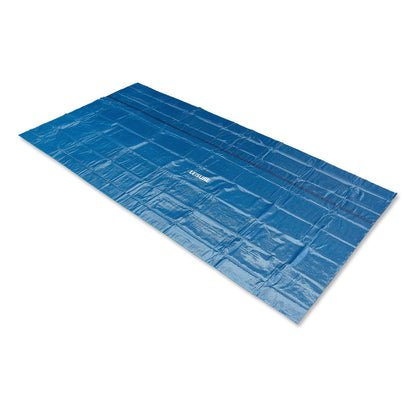 Intex 4M X 2M X 1M Prism Frame Rectangular Pool Set, Hellgrau & Solarabdeckplane für Ultra Frame rechteckig 400 x 200 cm, Stärke 160 Mikron