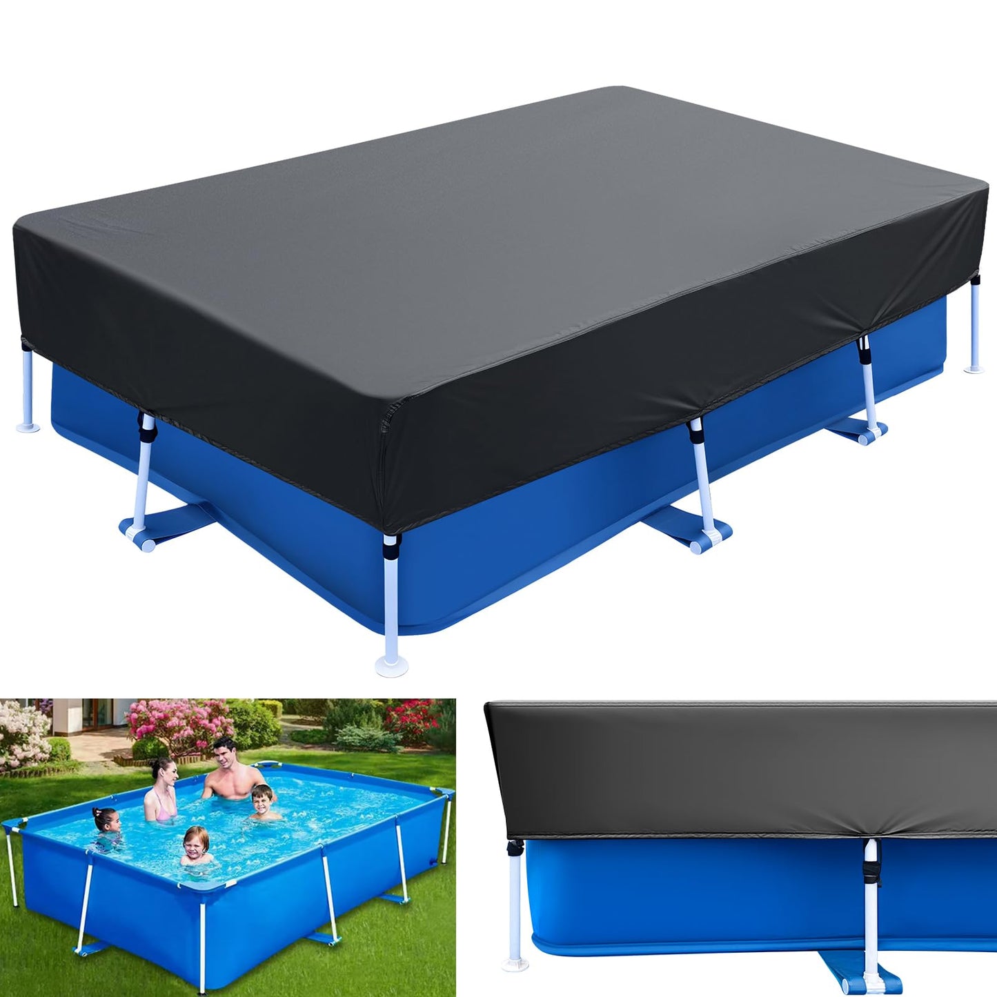 Intex Pool, Blau, 220 x 150 x 60 cm
