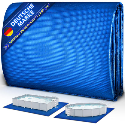 Freistehender Pool, 404 x 201 x 100 cm, Bestway Rechteckig, Power Steel Rohrpool
